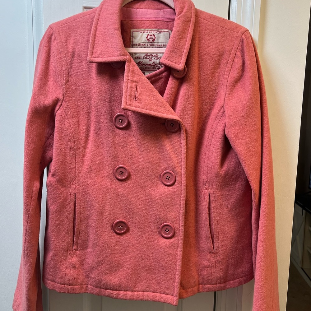 Vintage Abercrombie & Fitch Wool Coat